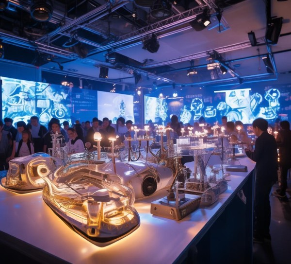 空天科技体验与创新大赛，创新火花闪耀，未来科技初见端倪——作品展示现场实录