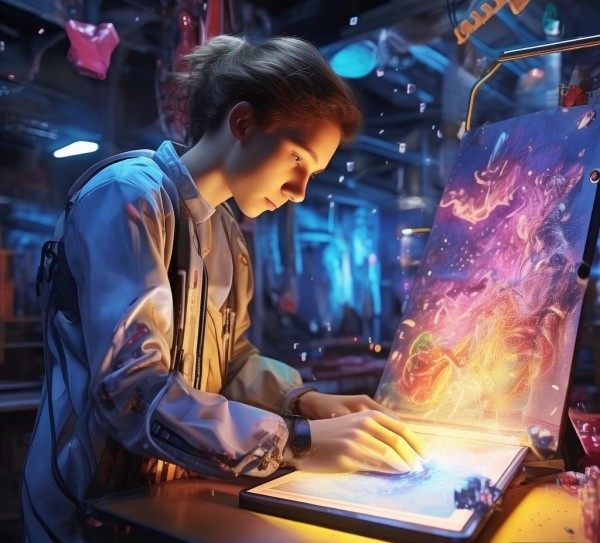 科技小魔法，让绘画更神奇